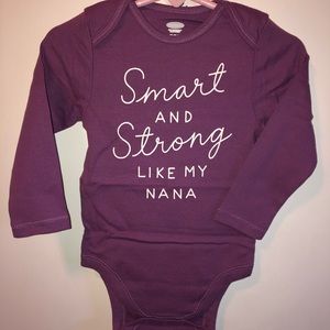 Baby girl onesie